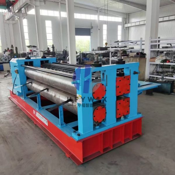 PLC Control Barrel Corrugation Machine Horizontal 750mm-1250mm Rolling Width 11kw Motor