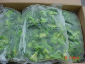  China Healthy Frozen Fruits And Vegetables Frozen Broccoli Florets Prevent Cancer Manufactures