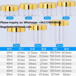 China Clear Plastic Jars 32oz 12Pack Big Round PET Plastic Containers With Black Screw On Lids Reusable Empty Storage Jars With Lid Clear Containers For Household And Kitchen Organizing on sale