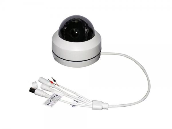 Quality new poe H.265 5mp 50M vandalproof dome ip camera mini 360 degree fisheye mini ptz dome cctv camera Free APP Software for sale