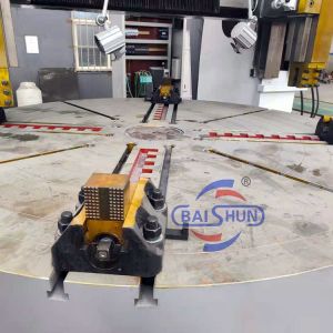 Cnc Double Columns Vertical Turret Lathe Max Load Capacity Good Quality