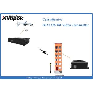 China Full HD Wireless Transmitter And Receiver , 1080P HD UAV Video Transmitter with 3 Watt on sale