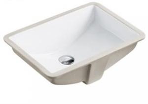 China Squared Shape Undermount Bathroom Sinks For Granite Countertops on sale