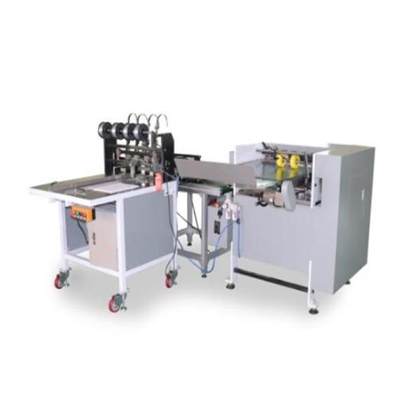 Quality Book Exercise Making Automatic Paper Sheet Notebook Flat Saddle Wire Stitching Binding And Folding Machine for sale