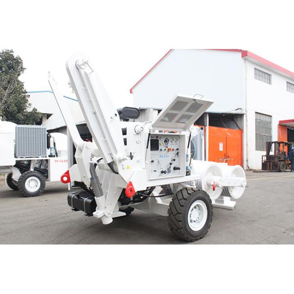 Hydraulic puller Transmission Line Stringing Equipment Air Cooling