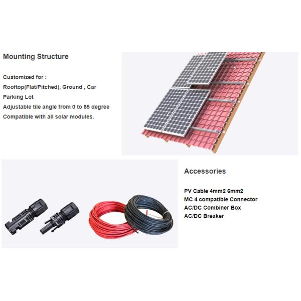 20kw Off Grid Solar Generator System