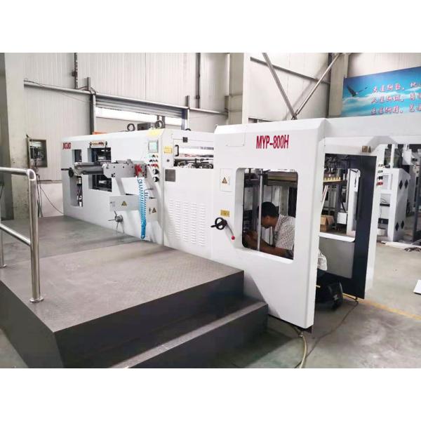 Quality Cardboard Paper Thickness 120-1500gsm Automatic Window Patching Machine With Corner Cutting Creasing Function for Output for sale