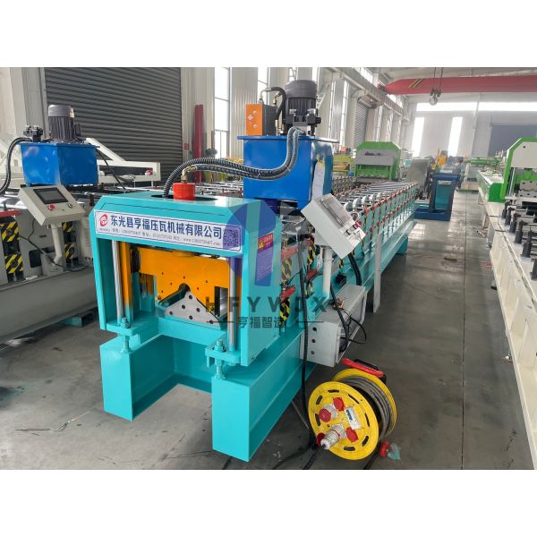 Fully Automatic 300 Ridge Tile Machine with 18 Rows Forming Stations and PLC Control System