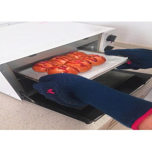 Aramid Kitchen Heat Resistant Work Gloves With Flexibility 5 Finger
