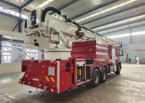  8×4 Drive 110A Generator 85km/H Water Tower Fire Truck with Manual Gearbox Manufactures