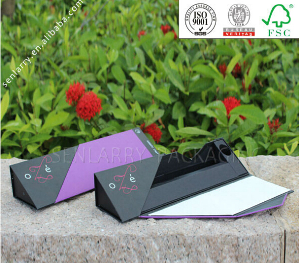 Quality New style cheap folding paper box design with magnetic closure and ISO certificated ex factory for sale