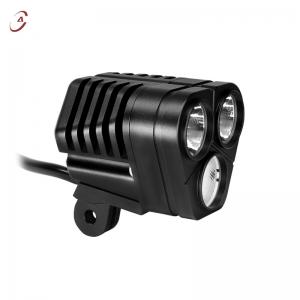  Rechargeable Front Electric Bicycle Light Flood Beam Waterproof OEM ODM Manufactures