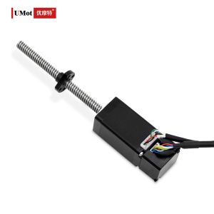 Smooth Micro Linear Motion Nema 11 Stepper Motor with Closed Loop Linear Lead