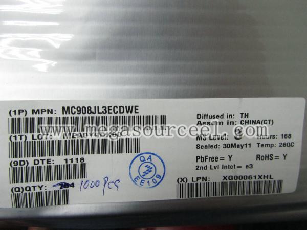 Quality MCU Microcontroller Unit MC908JL3ECDWE  ---Microcontrollers for sale