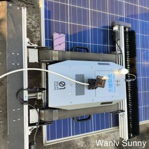Cold Water Cleaning Process for Customized Automated Solar Panel Cleaning Robot