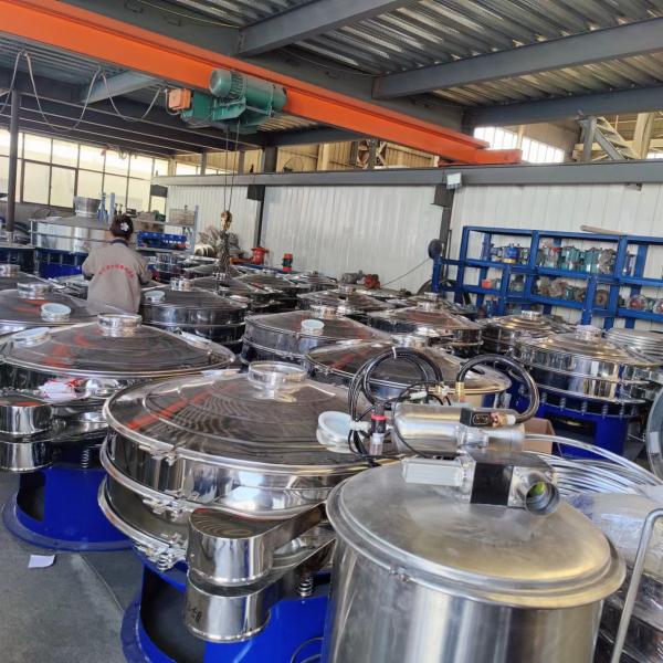 Stainless Steel 304 Vibratory Screening Machine For Powder Salt Refining