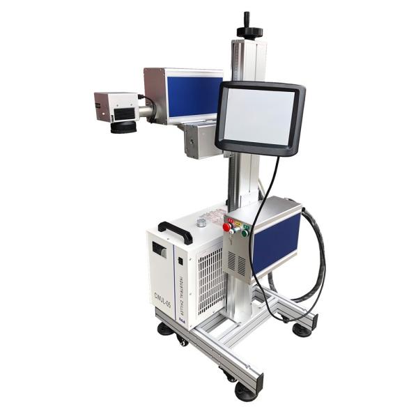 Quality Portable Laser Wire Marking Machine Laser Coding Machine For Production Line With 30W 50W 100W for sale