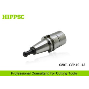CNC ER Tool Holders For Engraving , MINI S20T High Speed Milling With Pull Stud