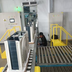 Split Type Air Conditioner Automation Conveyor Line with Test System