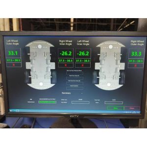 CTZJ-15 Trucks Vehicle Steering Angle Tester load 15T with LCD control