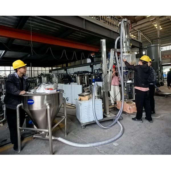 Adjustable Frequency 316 Stainless Steel Spiral Vacuum Automatic Feeding Machine