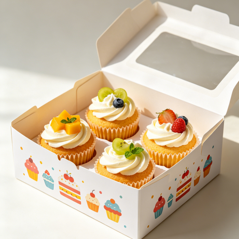 Foldable bakery box structure and design
