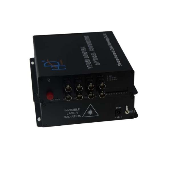 Quality FC/SC/ST Digital Video Optical Transmitter 8CH , Receiver For Transportation System for sale