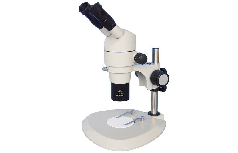 Quality Trinocular Head Parallel Stereo Industrial Microscope 8x To 50x Magnification for sale