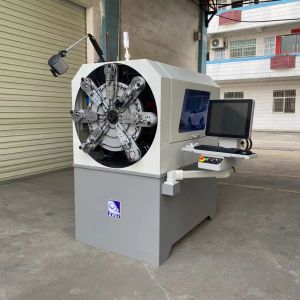  Multi-Function CNC Spring Machine with 110m/min Max Wire Speed 1000 Program Storage Volume and 9.35kW Power Manufactures