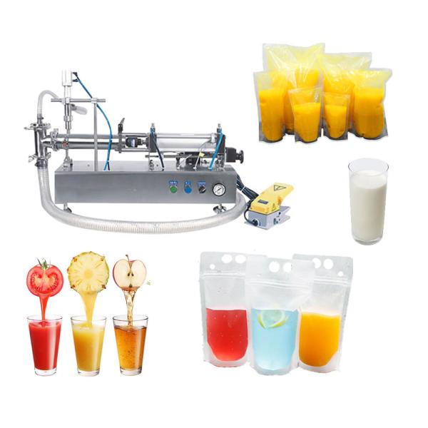 Automatic Metering Equipment Liquid Packaging Machine Liquid Pump Milk Juice