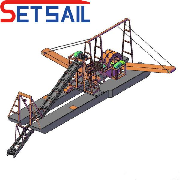2200mm Wheel Bucket Advanced Technology Sand Processing Machine for Sand Makeing Line