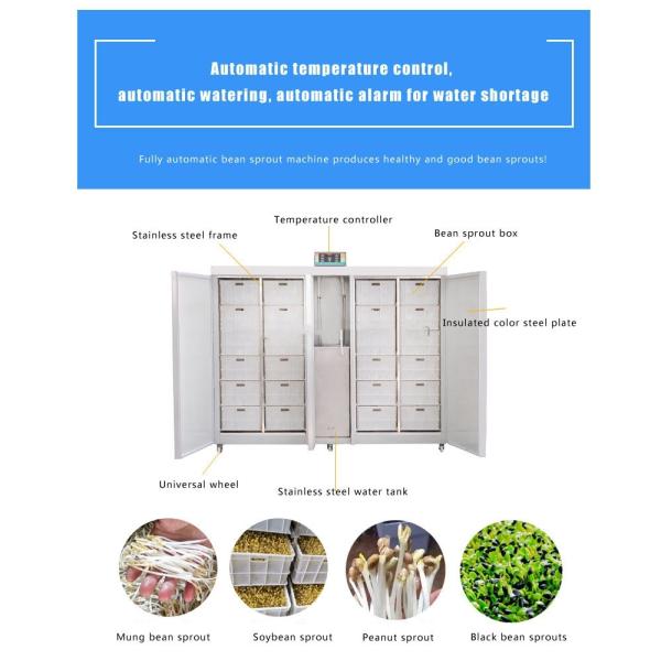 Full Automatic Fodder Growing Systems Hydroponic Automatic Sprouting Machine