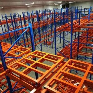  Warehouse Push Back Racking System Customized Pushback Racking System Manufactures