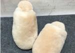 100% Handmade Durable Sheep Wool Slippers Soft Dyed Colors For Toddler / Adults