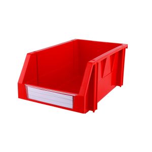 Solid Box Style Plastic Shelf Bin for Bolts Tools Customized Color Stackable