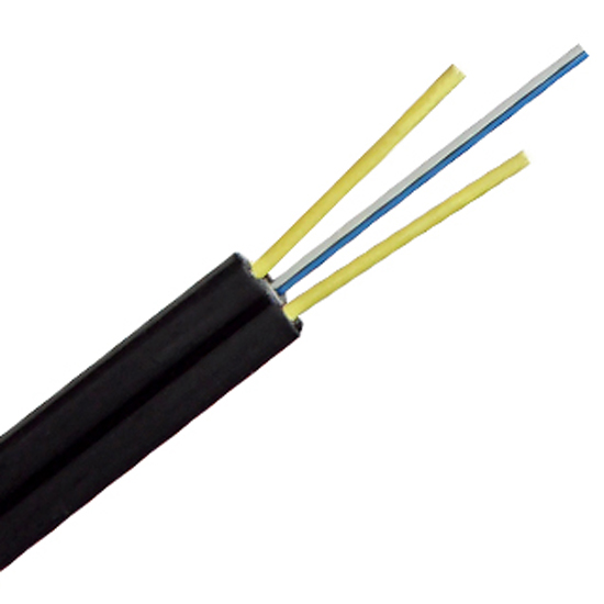 Butterfly Flat White Indoor Fiber Drop Cable