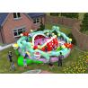 Plato Pvc Inflatable Play Park / Indoor Amusement Park Double Stitching Inside for sale