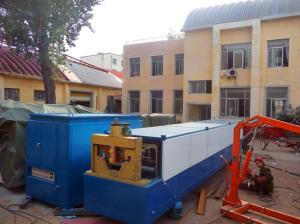  1000mm Feeding Width K Span Roll Forming Machine With PLC Control System Manufactures