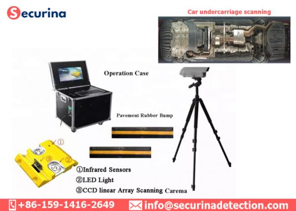 20T Load Bearing UVSS System Vandal Proof CCD Linear Scanning