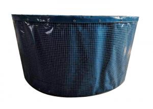  Non - Toxic Steel Mesh Pvc Collapsible Water Tank Portable Fish Pond For Farm Diy Fish Pond Manufactures