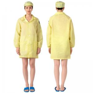 China All Sizes Anti Static Garments Custom Lint Free Cloth Cleanroom Labour Suit on sale
