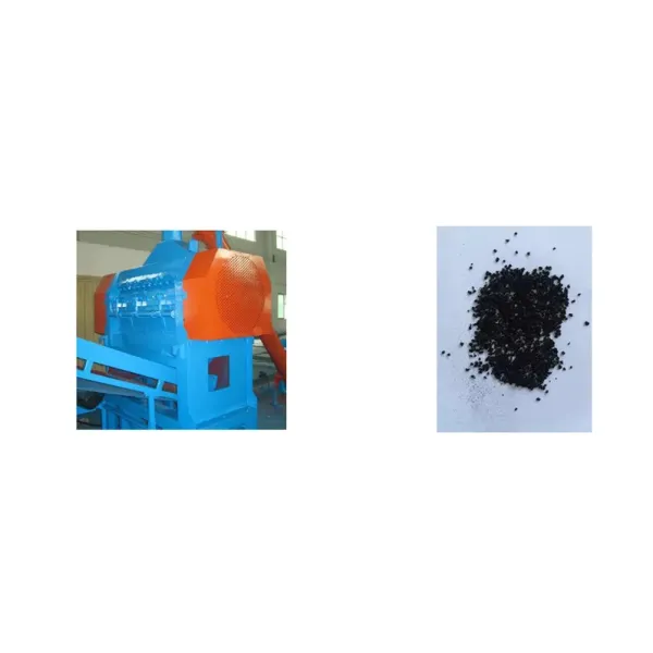 Durable DC53 Rubber Granulator with Adjustable Capacity Features