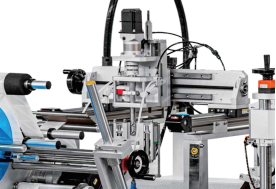 LY 600SFT 3 Multi-function Double Sided Tape Application Machine For Folding Boxes
