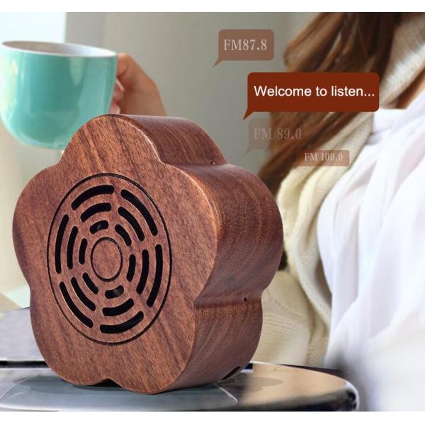 Best Solid Wood Wireless Bluetooth Speaker TWS Mini Portable Outdoor Speakers