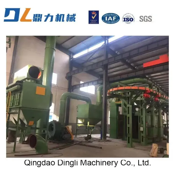 Heavy-Duty Roller Conveyor Shot Blasting Machine, Customizable