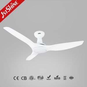 Dimmable LED Ceiling Fan with Flush Mount Design and Multiple Size Options for