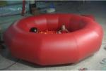 Round Inflatable PVC Swimming Pool , 3.5M*3.5M PVC Inflatable Pool For Beaches