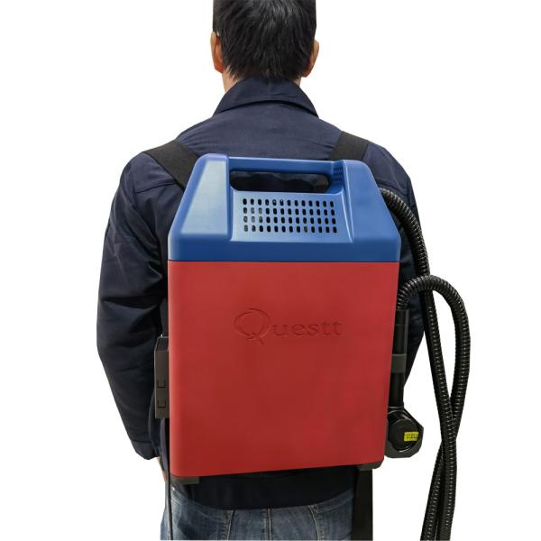 20W 50W Backpack Laser Cleaning Machine For Paint Removal