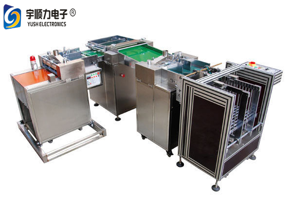 LED Tube Light PCB Cutting Machine 9m / Minute 35 * 480mm Width