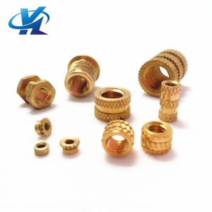 Round threaded brass insert cnc nuts blind 8mm knurled nut m3 m4 m6 m8 m10 42mm